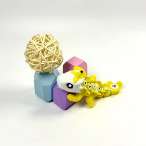 Nouvelle figurine articulée 3D imprimée en PLA, design 2026, thème banane, fraise, dragon - Jouet créatif à thème animal, cadeau - Product Image 4