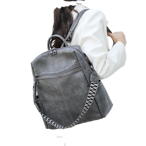 Nouveau <span class=keywords><strong>Sac</strong></span> <span class=keywords><strong>à</strong></span> <span class=keywords><strong>Dos</strong></span> <span class=keywords><strong>Femme</strong></span> SY 2026 en Cuir Tendance <span class=keywords><strong>Convertible</strong></span> en <span class=keywords><strong>Sac</strong></span> <span class=keywords><strong>à</strong></span> Bandoulière, <span class=keywords><strong>Sac</strong></span> de Voyage en Cuir de Vachette Importé avec Sangle en Toile - Product Image 3