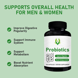 Capsules de probiotiques Superblend Whole Health Magnésium Potassium pour la santé digestive des adultes, soutien intestinal, complément alimentaire naturel à base de plantes - Product Image 4