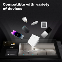 Panneau de commande intelligent UEMON MAX pour la maison, écran tactile d'automatisation, écran IPS, Alexa intégré, Google Home, Tuya, Zigbee, WiFi, contrôle par application