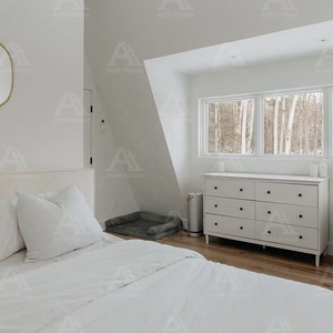 โครงเหล็กอ่อน3ห้องนอนสำเร็จรูปโครงห้องโดยสารยายบ้านแบนสำเร็จรูปบ้านดูเพล็กซ์หลายครอบครัวบ้านวิลล่าหรูหรา - Product Image 6