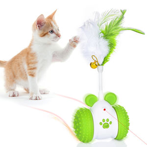 Interaktives Q7 Katzenspielzeug Intelligentes Selbstrollendes Katzenspielzeug mit Laser Automatischer Intelligenter Massagegerät - Product Image 6