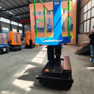 Plataforma Elevadora Eléctrica Hidráulica sobre Orugas, Plataforma de Trabajo Aérea, Todo Terreno, Interior y Exterior, Elevador Eléctrico sobre Orugas - Product Image 2