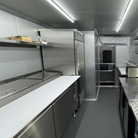 Remolque de Comida en Venta, Camión de Comida Móvil Totalmente Equipado, Remolque para Pizza, Café y Helados, Carrito de Hot Dogs, Listo para DOT y CE