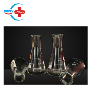 Flacon conique gradué en verre de laboratoire HC-K015, prix d'usine, 500 ml - Product Image 3