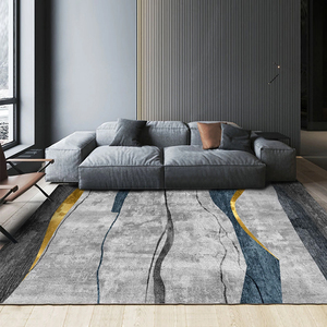 Black <strong>Color</strong> Geometric Designs Carpets Living Room Sofa Rugs Home Decor Luxury 3d Carpet Living Room <strong>Tapis</strong> - Product Image 4