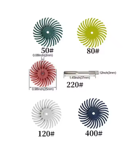 Nice Top <span class=keywords><strong>Radial</strong></span> Bristle Disc 3 pulgadas 80 Grit Acabado de superficie flexible para metal y <span class=keywords><strong>madera</strong></span> - Product Image 3