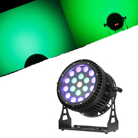 Par Can en alliage d'aluminium silencieux DMX512 25 Led 19x12w 18/20x18W RGBWA UV 6in1 LED Par Light Professional Stage Lights