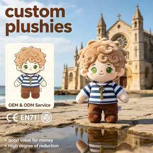 Poupées en peluche personnalisées sur le thème nautique pour garçons, vente en gros, OEM ODM, jouet marin de qualité à prix avantageux - Product Image 1