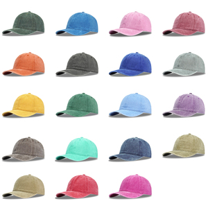 Gorra de Béisbol Personalizada de Lujo, 100% Algodón Lavado, 6 Paneles, Estilo Desgastado, Tipo Dad Hat, Alta Calidad, Vintage, Deportiva - Product Image 2