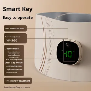 Ceinture de <span class=keywords><strong>massage</strong></span> électrique intelligente sans fil pour <span class=keywords><strong>femme</strong></span> avec fonction chauffante pour la perte de poids et la combustion des graisses - Product Image 4