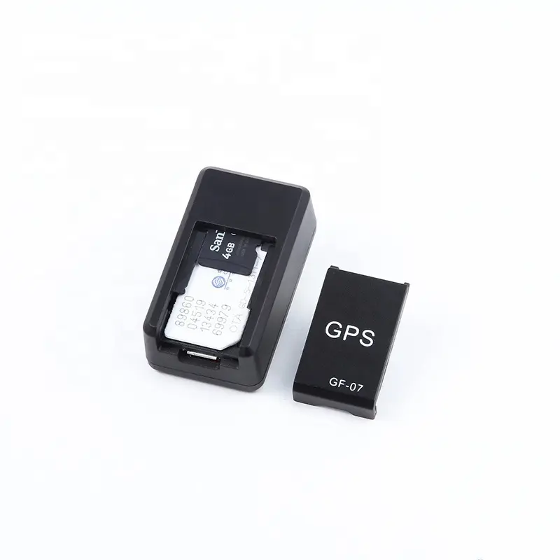 GF07 Mini GPS Tracker Dispositif de repérage magnétique en temps réel pour moto Voiture Localisateur de voiture