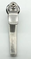 Serrure à came en acier inoxydable à poignée en L Serrure à cylindre à compression