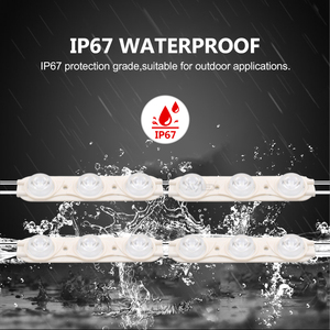 Module LED DC12V 2835 à émission latérale, étanche, 3W, 6500K, blanc chaud, pour caisson lumineux double de 4 à 10 cm - Product Image 4