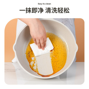 กระทะไม่ติดกระทะหินไมแฟน 28 ซม. พร้อมด้ามจับไม้ สำหรับเตาแม่เหล็กไฟฟ้าและเตาแก๊ส - Product Image 3