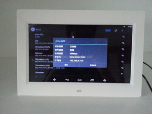 Giá rẻ độ sáng cao 10 inch Android Video Player Wi-Fi Khung ảnh kỹ thuật số - Product Image 4