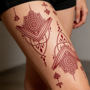 Papel para <span class=keywords><strong>Tatuajes</strong></span> Temporales de 14.8*20.8cm, Caligrafía China, Tatuaje Temporal Impermeable para Fiestas - Product Image 1