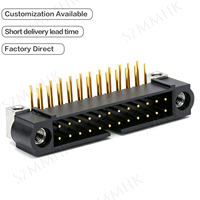 Conector PCB Macho de la Serie M80-540 de Paso de 2 mm, Conector de Orificio Pasante en Ángulo Recto con Contactos Dorados, Suministro de Fábrica