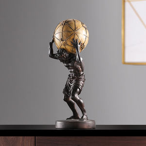 Simulation der europäischen griechischen Mythologie Charaktere Dekoration Wohnzimmer Veranda Harz Handwerk Atsla - Product Image 3