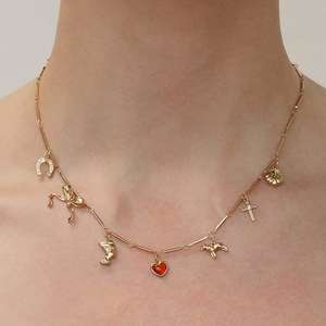 Moda insectos animales ángeles diseño DIY collar pulsera pequeño colgante chapado en oro Acero inoxidable encanto colgantes - Product Image 4