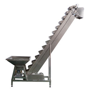 Transportador Elevador Vibratorio Inclinado de Alta Capacidad (100-5000KG) con Banda de Acero Inoxidable y Velocidad Ajustable - Product Image 4