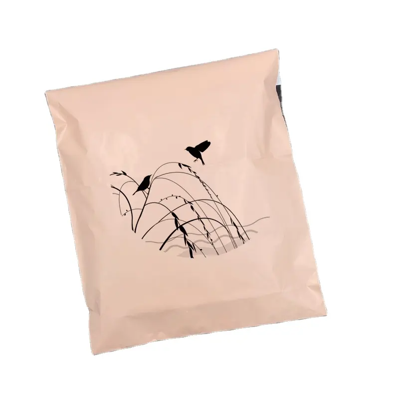 Venta al por mayor impermeable personalizado logotipo de los anuncios publicitarios de polietileno de sobres, bolsas de embalaje de plástico para ropa de envío