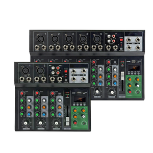 Console de mixage audio professionnelle AF-4, contrôleur DJ, mixeur audio 4 canaux, carte son numérique pour diffusion en direct - Product Image 6