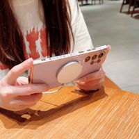 Étuis de téléphone galvanisés de luxe pour samsung galaxy S23 étui magnétique souple antichoc pour Samsung S23Ultar