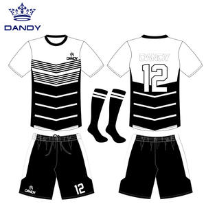 Set pakaian sepak bola Logo tim kustom 2025 grosir Set Kit sepak bola tim sublimasi kustom untuk tim - Product Image 2