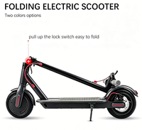 Trottinette électrique pliable avec cadre réglable, siège réglable, suspension avant et arrière, stock disponible, faible MOQ, et large plateforme pour les trajets quotidiens