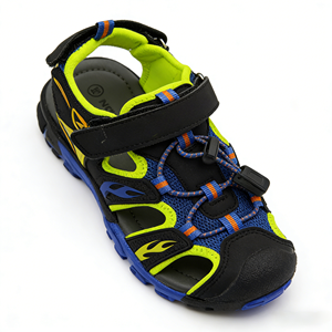 รองเท้าแตะแบบสวมสำหรับผู้ชาย ใส่ได้ทุกฤดู ระบายอากาศได้ดี เหมาะสำหรับกิจกรรมกลางแจ้ง มีแถบตีนตุ๊กแก พื้นรองเท้า EVA - Product Image 3