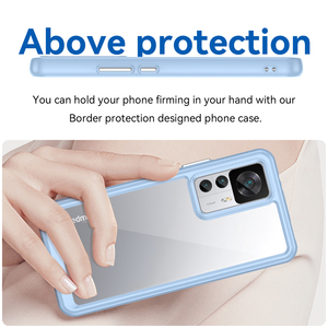 Nuevo diseño 2 en 1, funda de teléfono de parachoques de TPU suave Flexible absorbente de golpes para <span class=keywords><strong>Xiaomi</strong></span> <span class=keywords><strong>12T</strong></span> <span class=keywords><strong>Pro</strong></span> contraportada - Product Image 4