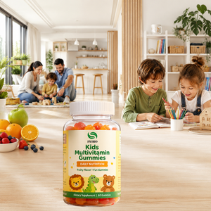 Vitaminas Multivitamínicas en Gomitas para Niños de Marca Privada OEM ODM, Fórmula <span class=keywords><strong>con</strong></span> Vitaminas A, <span class=keywords><strong>B</strong></span>, C, D, <span class=keywords><strong>Zinc</strong></span> <span class=keywords><strong>y</strong></span> <span class=keywords><strong>Hierro</strong></span>, Suplemento Nutricional Diario para Niños - Product Image 2
