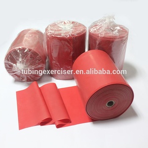 10m/20M biểu tượng tùy chỉnh Latex Yoga đàn hồi ban nhạc sức mạnh đào tạo vành đai trị liệu số lượng lớn 50 yards therabands CuộN ánh sáng/Trung bình/Nặng - Product Image 4