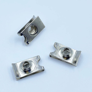 Shuangxuan <b>Car</b> Bumper License Plate Screw Base M6 25x13mm Steel U-Shaped Washer Fixing <b>Clip</b> - Product Image 3