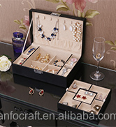 Boîte à montres en bois élégante avec couvercle en verre, grande collection, présentoir, organisateur, rangement et organisation à domicile