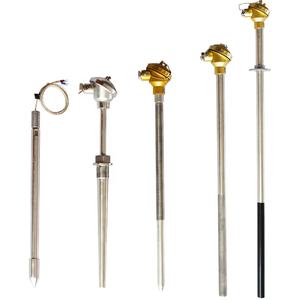 耐摩耗性熱電対タイプK熱電対温度センサー流動床炉キルン発電所化学SS310 - Product Image 1