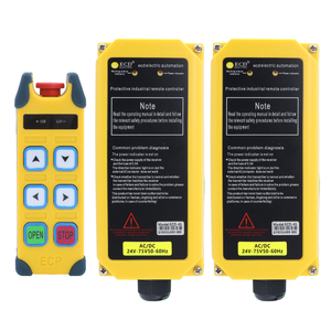 Grúa de control remoto de 4 canales impermeable de radio inalámbrica de fábricas para polipasto - Product Image 4