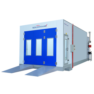 Cabine de peinture diesel certifiée CE avec éclairage <span class=keywords><strong>LED</strong></span> et filtres environnementaux à 3 étapes pour ateliers de carrosserie automobile - Product Image 3