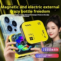 Refroidisseur de téléphone magnétique à semi-conducteurs, dispositif de refroidissement pour jeux mobiles IA, radiateur externe flexible compatible Type-C