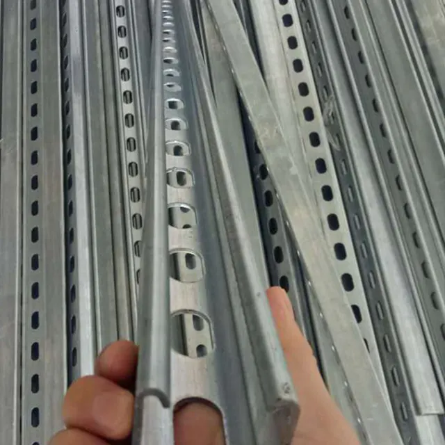 Hot Dip Galvanized Steel Slotted Strut Channel with CE  C Channel  Unistrut  Uni Strut Channel 