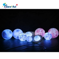 Ballons LED Planètes Modèle du système solaire gonflable Soleil Jupiter Saturne Mars Vénus Décorations de fête