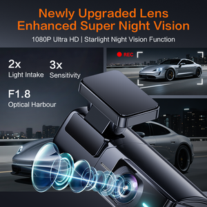 Kênh đơn Dashcam xe 2K cho taxi Lingdu BMW G30 1 máy ảnh ai Wifi phía trước và phía sau xe hộp đen 1080P Dashcam - Product Image 5