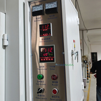 Four de séchage industriel à air chaud pour bambou, machine de séchage à circulation d'air chaud 220V/380V, garantie 1 an, capacité 380kg pour le traitement du bois de bambou