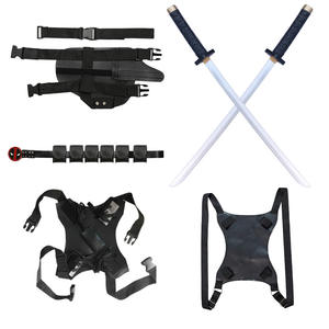 Halloween Dead-Pool Volwassen Kinderkostuumaccessoires Met Riemgeweerholster En Bretels - Product Image 2