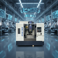 Centre d'usinage vertical à cinq axes de haute qualité, machines de fraisage CNC VMC850, VMC855 et VMC866