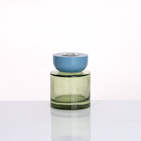 Bouteilles diffuseurs de parfum en verre personnalisées en usine avec couvercles en bois 50-300ml, logo couleur personnalisé, options d'impression multiples, aromathérapie