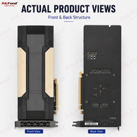 Kartu Akselerator GPU V100 32GB PCIe versi asli, Kartu Grafis Komputasi Volta HBM2 untuk Server Pembelajaran Mendalam AI