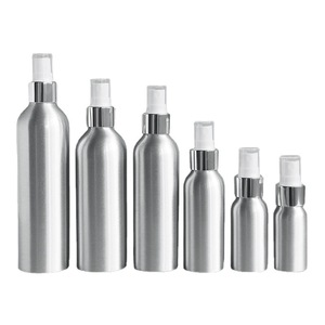 Vente en gros de bidon d'eau de salon en aluminium de 300ml 500ml vaporisateur de bouteille de brouillard rechargeable distributeur de bouteille vide de coiffure - Product Image 6