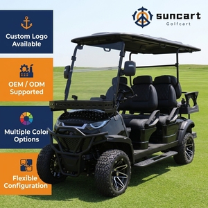 Voiturette de golf électrique professionnelle 6 places avec moteur haute puissance, chariot de golf électrique 6 places - Product Image 1